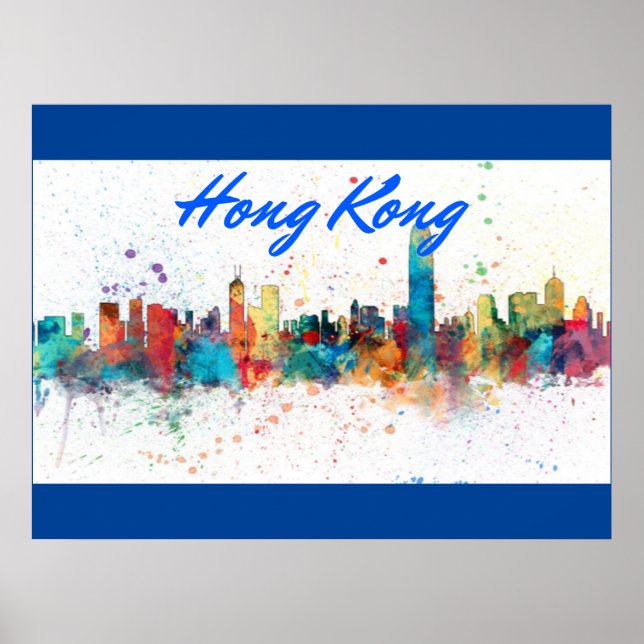 Póster Hong Kong (Frente)