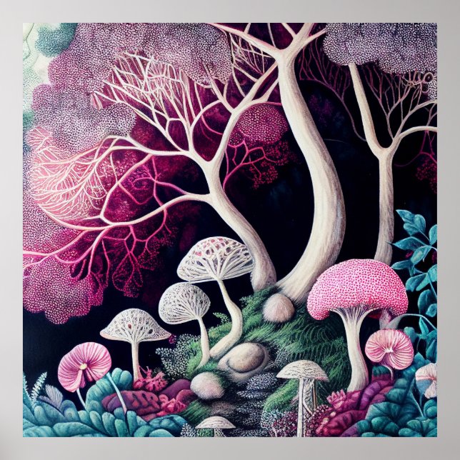 Póster Hongos (Frente)