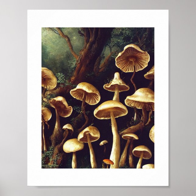 Póster Hongos (Frente)