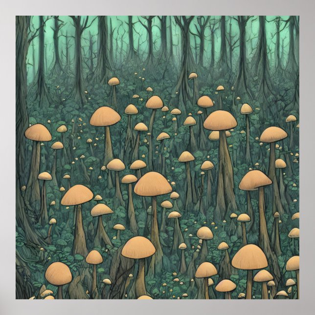Póster Hongos (Frente)