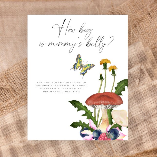 Póster Hongos - qué grande es el juego del vientre de mam (Subido por el creador)