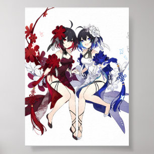 Póster Honkai Impact 3er Seele dobló a Bliss