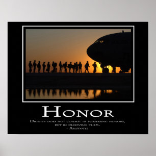 Póster Honor