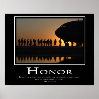 Póster Honor