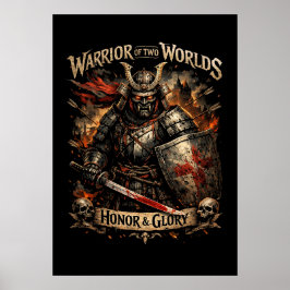 Póster Honor & Glory
