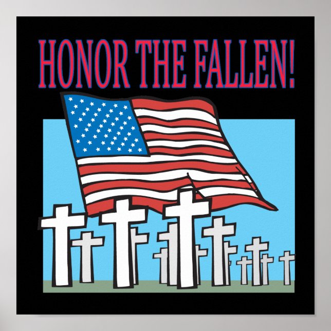 Póster Honor The Fallen (Frente)
