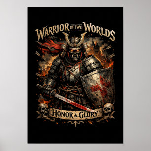 Póster Honor y Gloria
