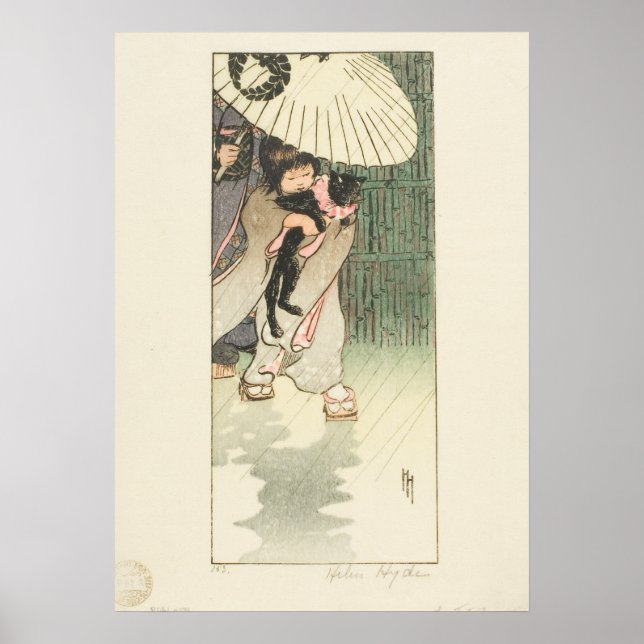 Póster Honorable Sr. Cat de Helen Hyde (Frente)