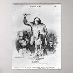 Póster Honore de Balzac