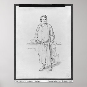 Póster Honore de Balzac