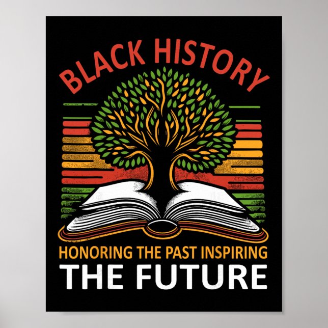 Póster Honoring Past Inspiring The Future Roots Black His (Frente)