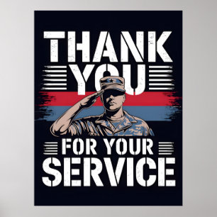Póster Honrando a nuestros héroes este Día de los Veteran