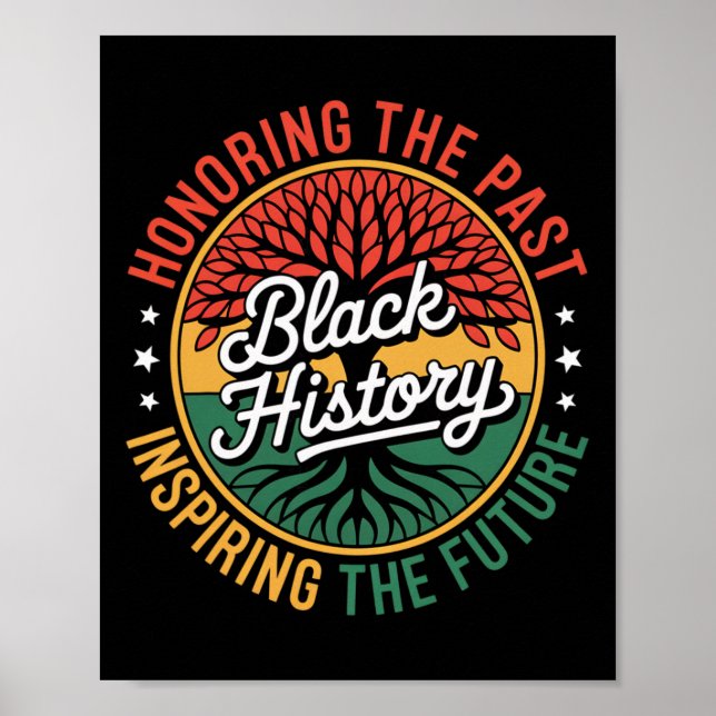 Póster Honrando el pasado e inspirando el futuro, histori (Frente)