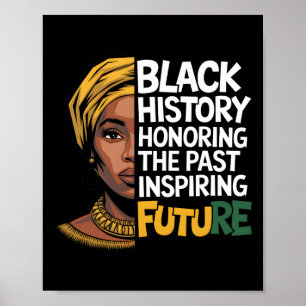Póster Honrando el pasado inspirando a futuros hombres y