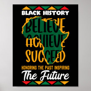 Póster Honrando El Pasado Inspirando El Futuro Historia N