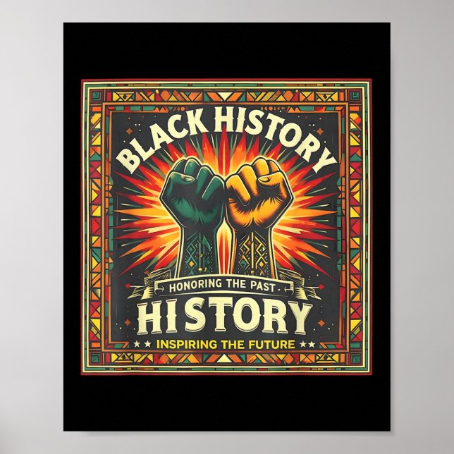 Póster Honrar a los hombres del futuro inspiradores del p (Frente)