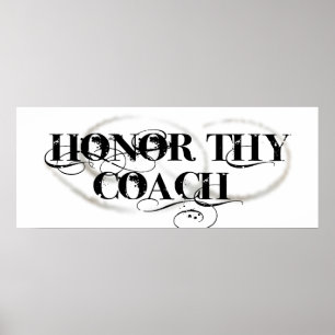 Póster Honre a Thy coche