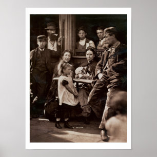 Póster Hookey Alf de Whitechapel, de 'Street Life in Lo