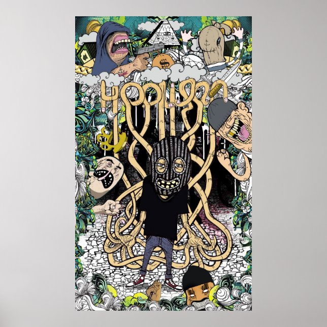 Póster Hooligan (Frente)