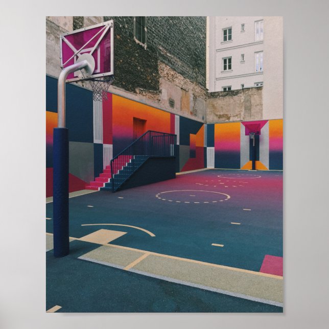 Póster Hoop de baloncesto (Frente)