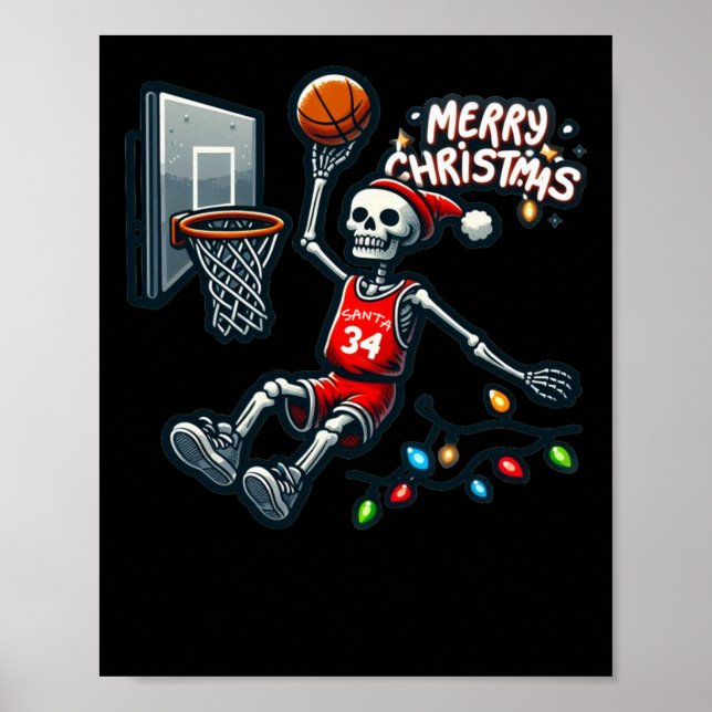 Póster Hoop de baloncesto (Frente)