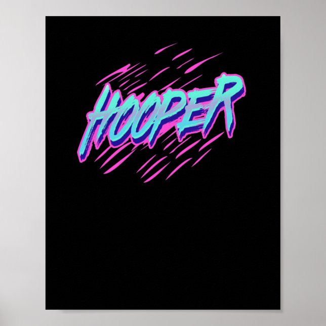 Póster Hooper Slash (Frente)