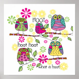 Póster Hootie Owl