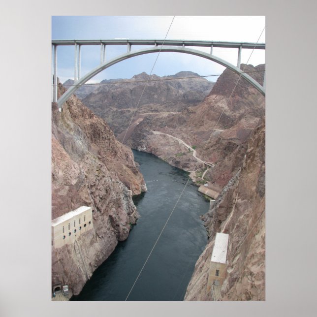 Póster Hoover Dam Bridge (Frente)