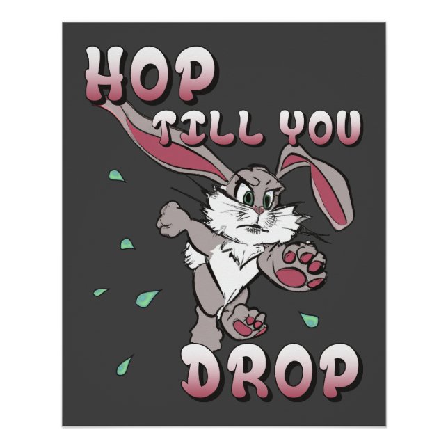 Póster Hop hasta que te sueltes (Anverso)