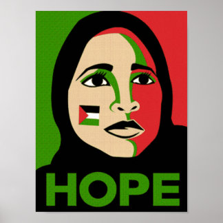 Póster Hope for Palestine