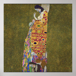 Póster Hope, Gustav Klimt Poster