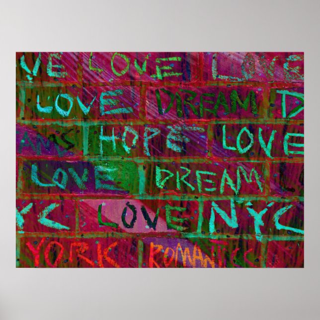 Póster Hope Love Dream Poster (Frente)