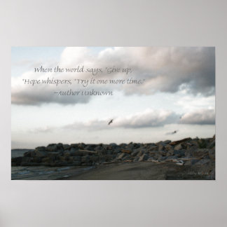 Póster Hope poster