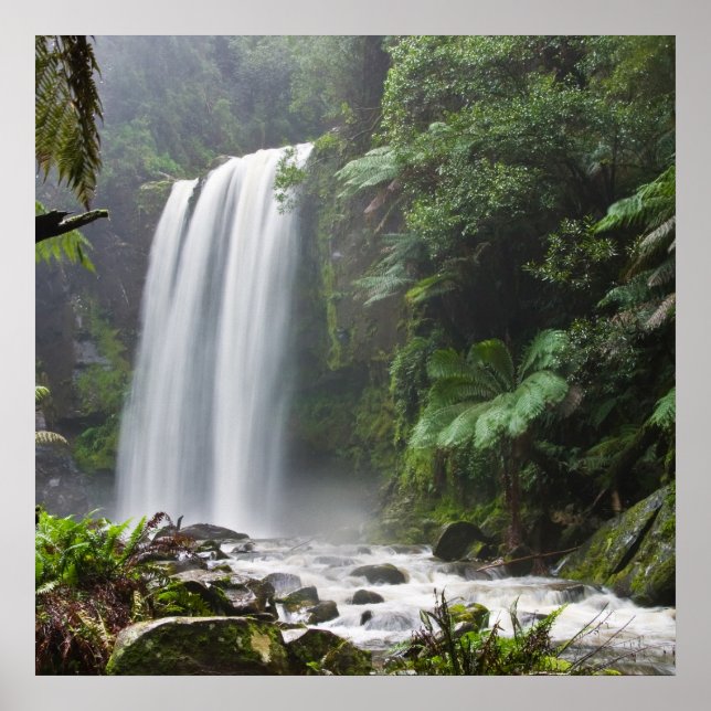Póster hopetoun cascada australia poster DESDE 14.95 (Frente)