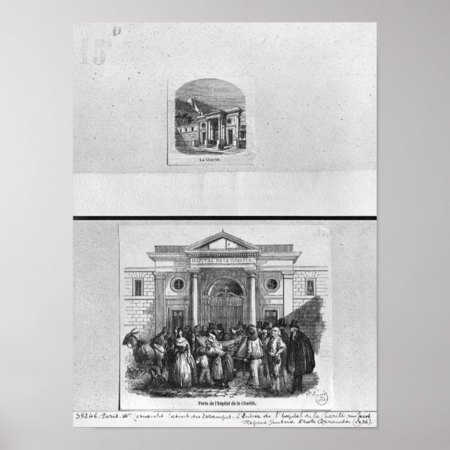 Póster Hopital de la Charite (Frente)