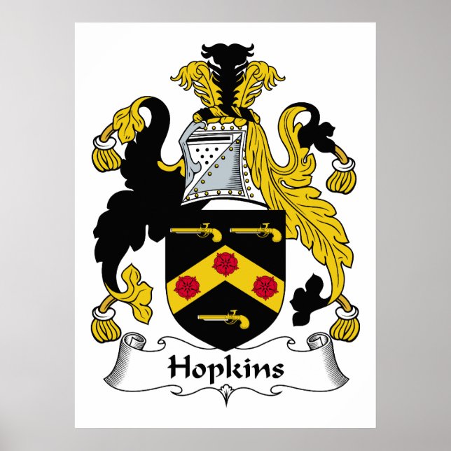Póster Hopkins Family Crest (Frente)