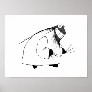 Póster Hoppin' Mad