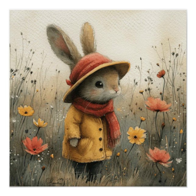 Póster Hoppity Harmony: Un conejo con un toque de fantasí (Anverso)