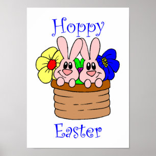 Póster Hoppy Easter