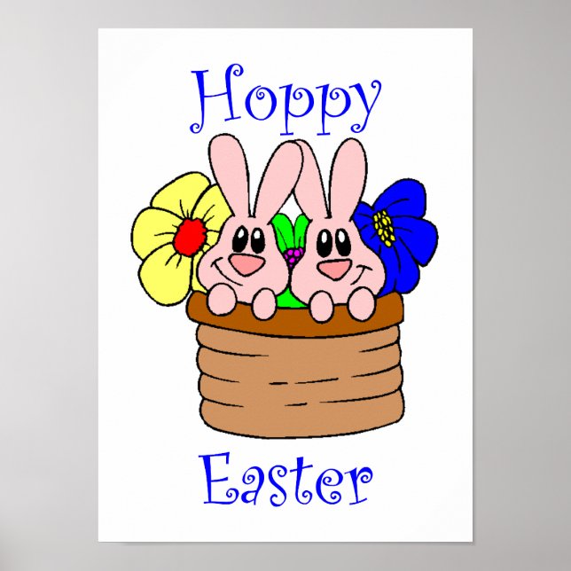 Póster Hoppy Easter (Frente)