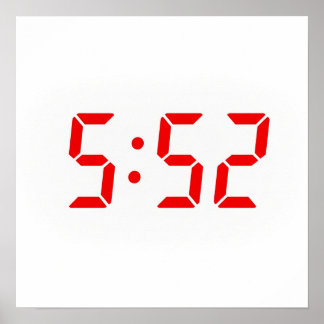 Póster Hora 5:52
