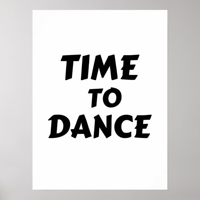 PÓSTER HORA DE BAILAR (Frente)