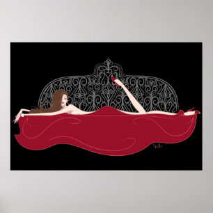 Póster Hora de la cama