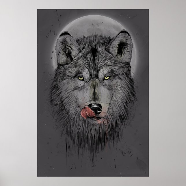 Póster Hora de la cena (versión oscura) (Frente)