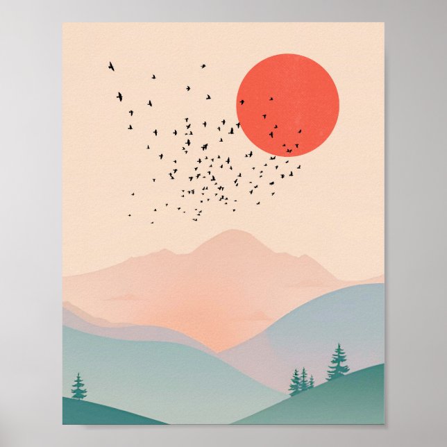 Póster Hora de la Montaña (Frente)