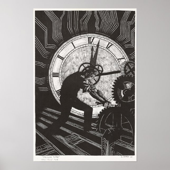 Póster Hora de la prisión (Frente)