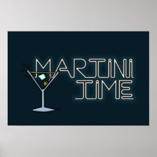 Póster Hora de Martini