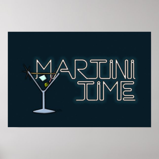 Póster Hora de Martini (Frente)
