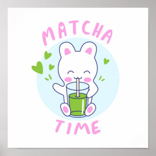 Póster Hora de Matcha