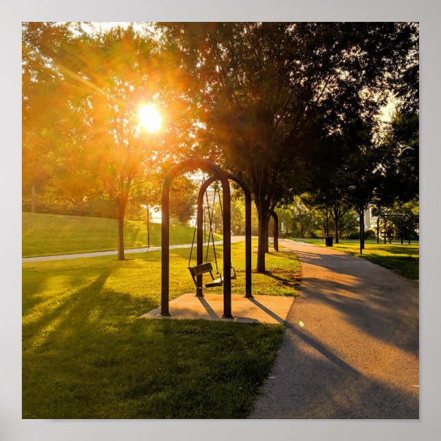 Póster Hora de oro (Frente)